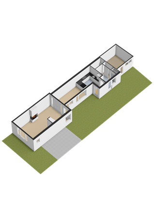 Floorplan - Koningin Emmastraat 7, 3751 CH Bunschoten-Spakenburg